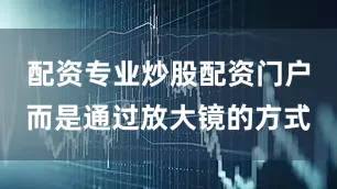 配资专业炒股配资门户而是通过放大镜的方式